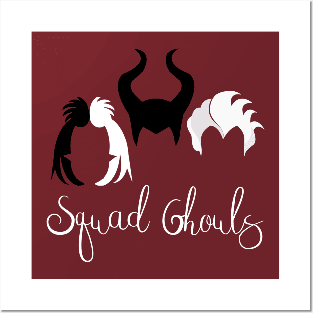 Squad Ghouls Wall Art by MelissaJoyCreative